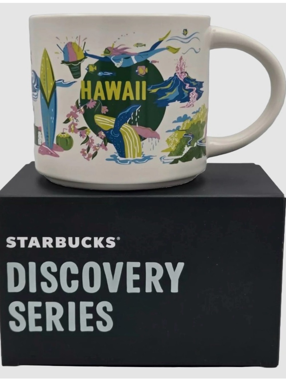 Starbucks 2025 HAWAII Discovery Series : Oahu 14oz Coffee Mug NEW!